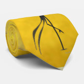 Cravate Grue rythmique (Roulé)