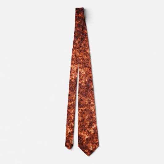 Cravate Grunge rouille texture (Dos)