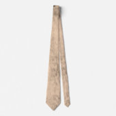 Cravate Grunge Sepia rose Brown Motif Classic chic (Devant)