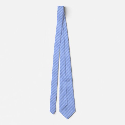 Cravate Grungy Baby Blue Stripe (Dos)