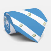 Cravate Guatemala Cravates, mode Guatemala Drapeau, affair (Roulé)