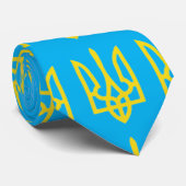 Cravate Guerre d'Ukraine Trident (Roulé)
