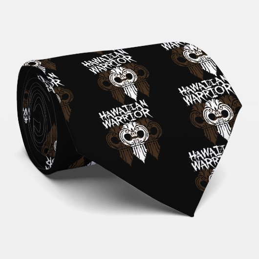 Cravate Guerrier hawaïen (Roulé)