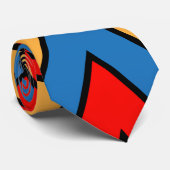 Cravate guerrier tribal africain (Roulé)