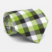 Cravate Guingan de trois couleurs (Roulé)