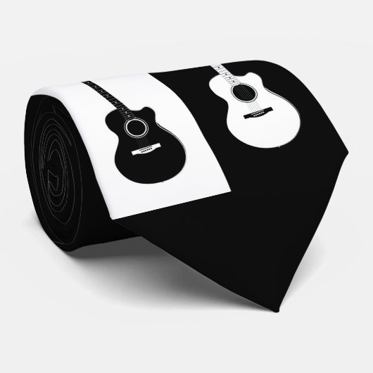 CRAVATE GUITAR (Roulé)