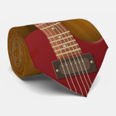 Cravate Guitar Necktie (Roulé)