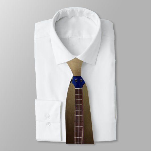 Cravate Guitar Necktie Version 5 Patriotic (Attaché)