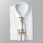 Cravate Guitare acoustique (Attaché)