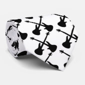 Cravate guitare de basse croisée (Roulé)