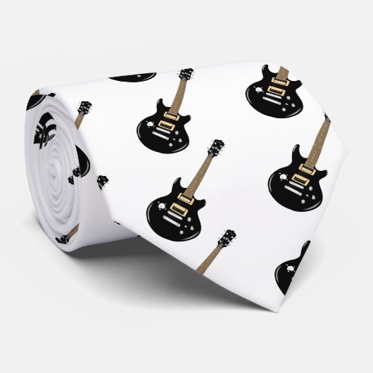 Cravate Guitare électrique (Roulé)