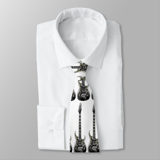 CRAVATE GUITARE ÉLECTRIQUE (Attaché)