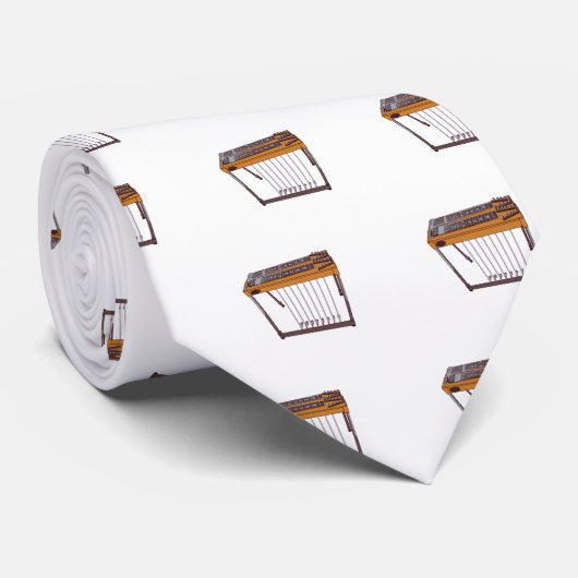 Cravate Guitare hawaïenne (Roulé)