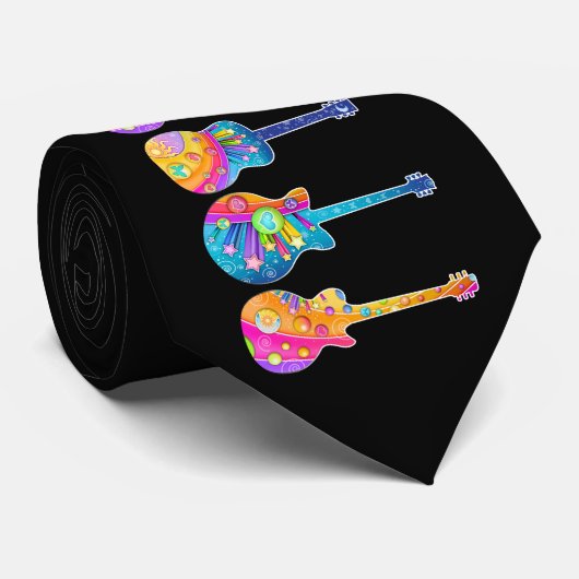 CRAVATE - GUITARES (Roulé)