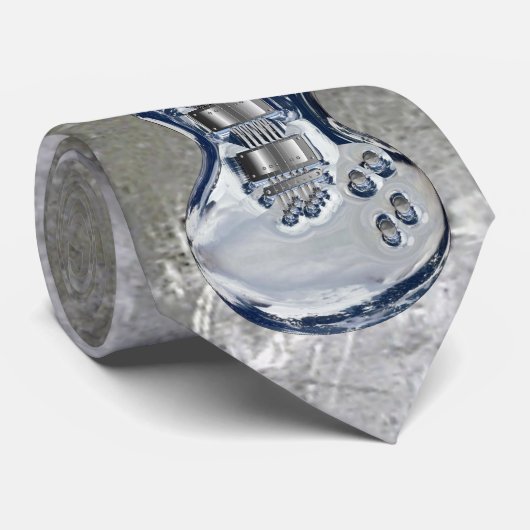 Cravate Guitares électriques (Roulé)