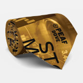 Cravate GURU DU MARCHÉ stock par PEAF DOVE© Billionaire Ne (Roulé)