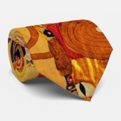 Cravate Gustav Klimt Arbre de Vie : Symboliste Art Nouveau (Roulé)