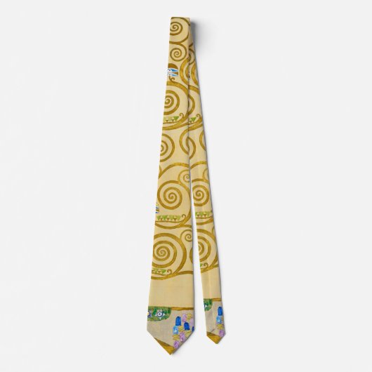 Cravate Gustav Klimt Exécution Nouveau Couple (Devant)