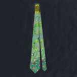 Cravate Gustav Klimt - Le tournesol<br><div class="desc">Le tournesol - Gustav Klimt,  Huile sur toile,  1907</div>