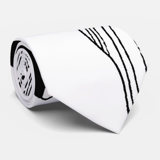 Cravate Gustav Klimt - Poisson Sang Surreal Art Japonais (Roulé)