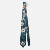 Cravate Gustave Caillebotte - Lit de marguerites, détails (Devant)