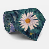 Cravate Gustave Caillebotte - Lit de marguerites, détails (Roulé)