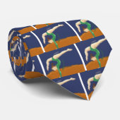 Cravate Gymnaste sur contrebalancer l'art (Roulé)