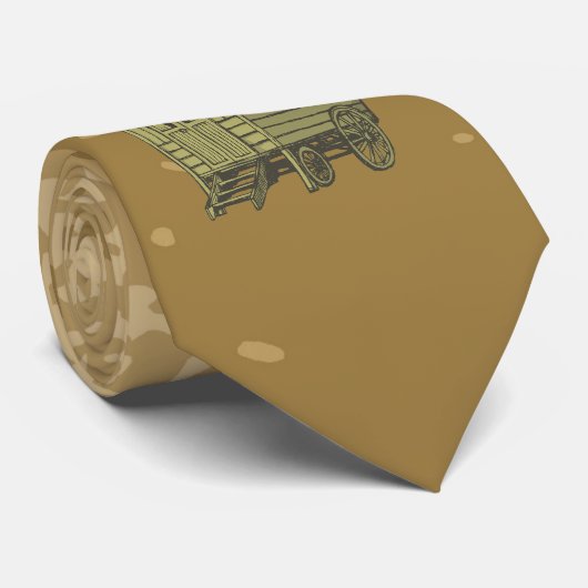Cravate Gypsy caravan (Roulé)