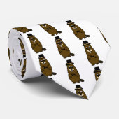 Cravate Habille Groundhog (Roulé)