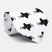 Cravate Habillement de pétrole du Texas de gisement de (Roulé)