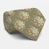 Cravate Haeckel vintage personnalisable (Roulé)
