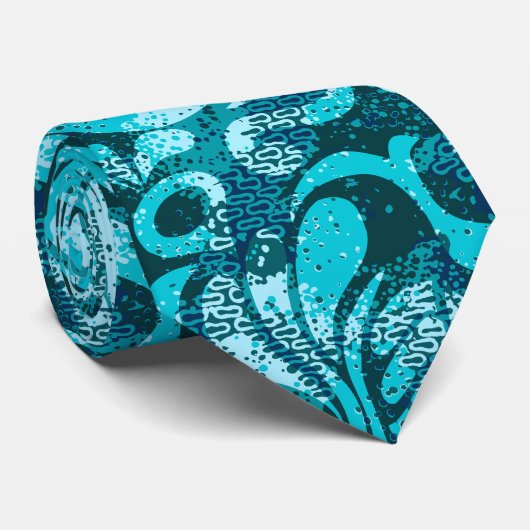 Cravate Haight Ashbury Psychedelic Two-sided (Roulé)
