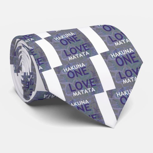 CRAVATE HAKUNA MATATA (Roulé)