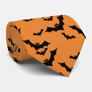 Cravate Halloween bats