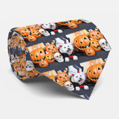Cravate Halloween - Bichon Frise - Andi (Roulé)