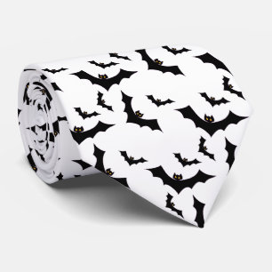 Cravate Halloween/chauves-souris