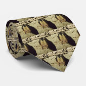 Cravate Halloween chauves-souris (Roulé)