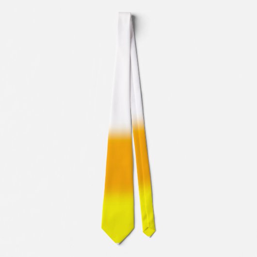 Cravate Halloween Corn Gradient (Devant)