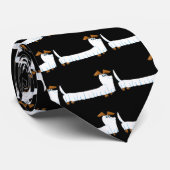 Cravate Halloween Dachshund (Roulé)