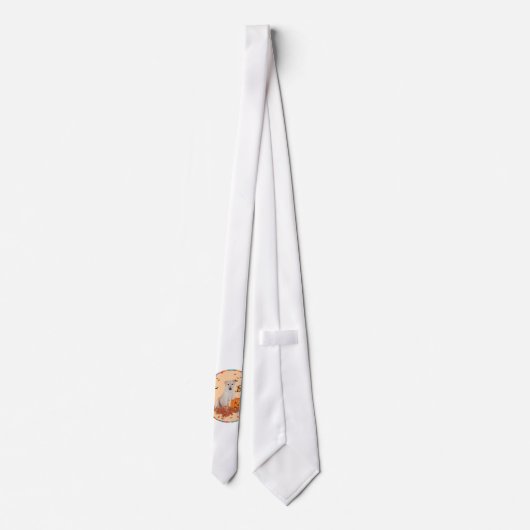 Cravate Halloween du Labrador jaune (Dos)