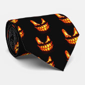 Cravate Halloween font face (Roulé)