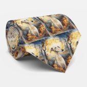 Cravate Halloween Greyhound Avec La Peur Citrouille (Roulé)