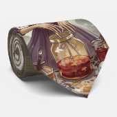Cravate Halloween, Le Bouillon de Minuit de la Sorcière C (Roulé)
