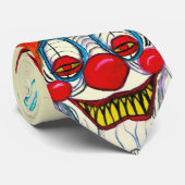 Cravate HALLOWEEN MONSTER CLOWNS (Roulé)