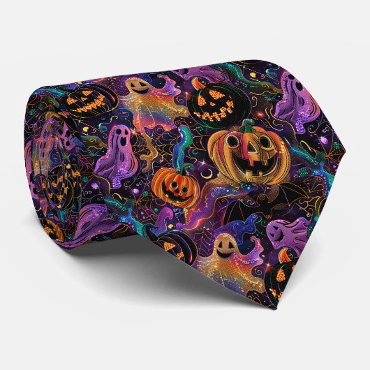 Cravate Halloween Necktie (Roulé)