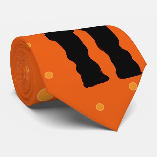 Cravate Halloween Scary Frankenstein Raven (Roulé)