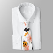 Cravate Halloween Soirée Fête tendance (Attaché)