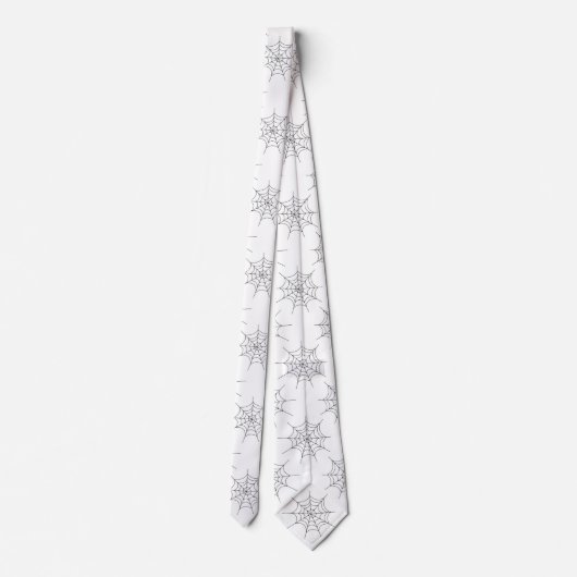 Cravate Halloween Spider Web (Dos)