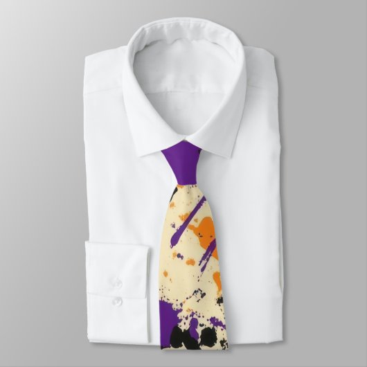 Cravate Halloween Splatter (Attaché)
