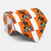 Cravate Halloween Yorkie Poo (Roulé)